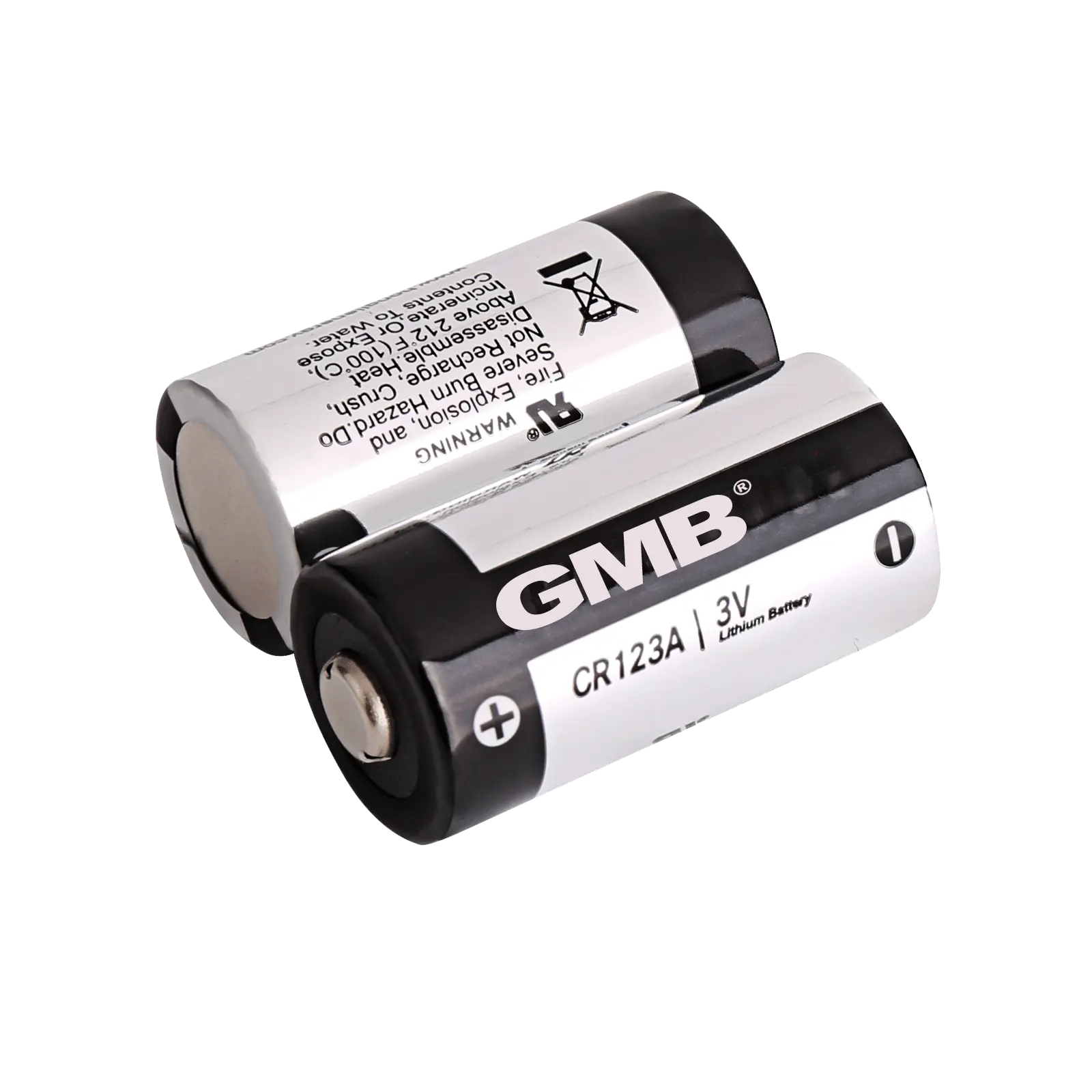GMB cr 123a batteries 3.0V Cylindrical