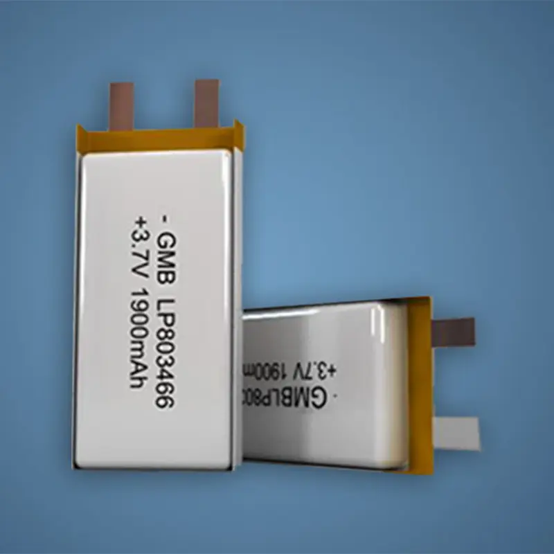 GMB Lithium Polymer (LiPO) Batteries，tiny, non-magnetic, ultra-thin type